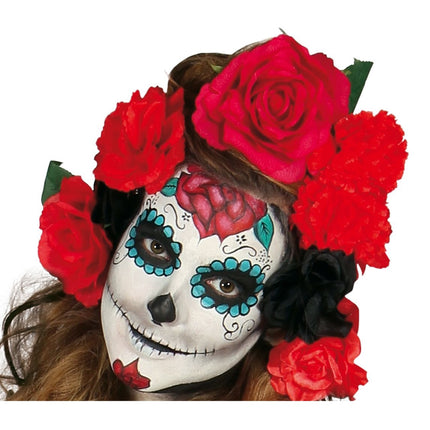 Disfraz Halloween Mujer Vestido Esqueleto Día De Los Muertos