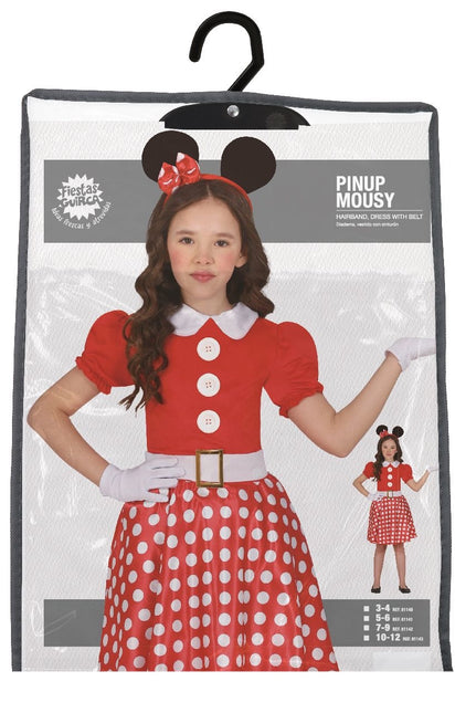 Disfraz de Minnie Mouse Niña