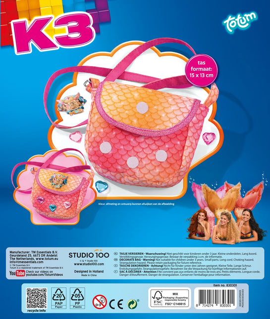 Bolso K3 DIY Decora tu propio bolso