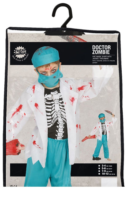 Doctor Halloween Disfraz Zombie Niño