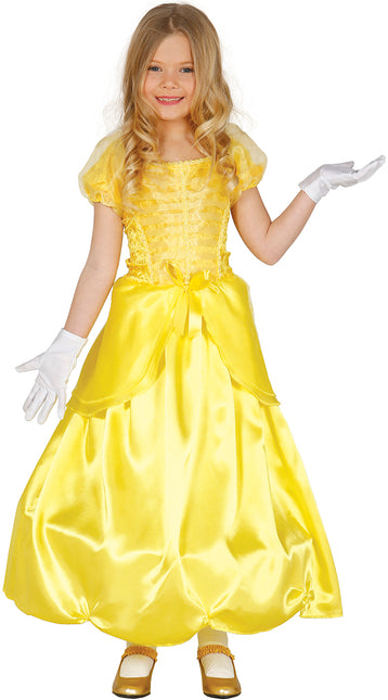 Vestido Princesa Amarillo Niño