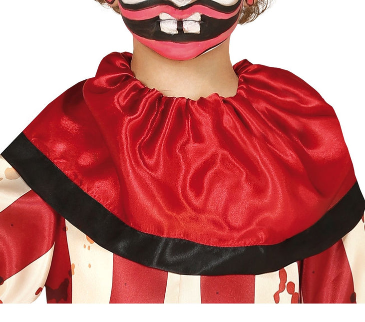 Disfraz de Payaso de Halloween Infantil a Rayas