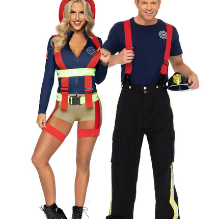 Traje Bombero Señoras Body Leg Avenue