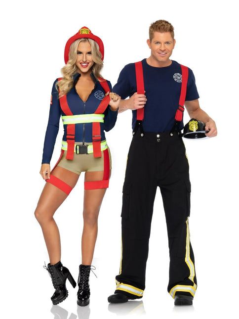 Traje Bombero Señoras Body Leg Avenue