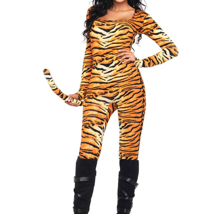 Tiger Catsuit Señoras Leg Avenue