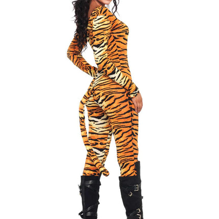 Tiger Catsuit Señoras Leg Avenue