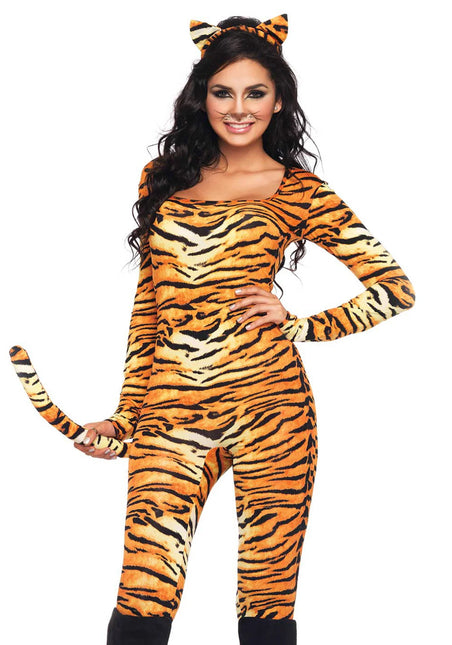 Tiger Catsuit Señoras Leg Avenue