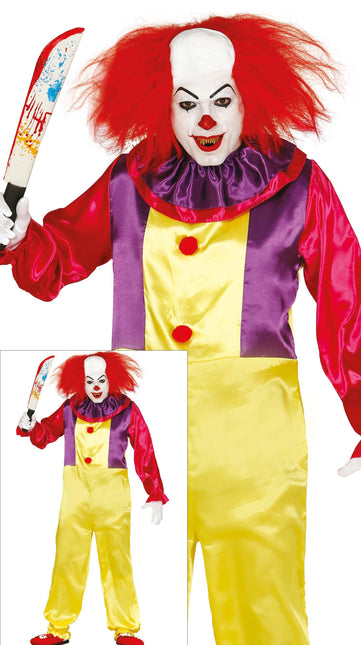 Traje de payaso It Horror L