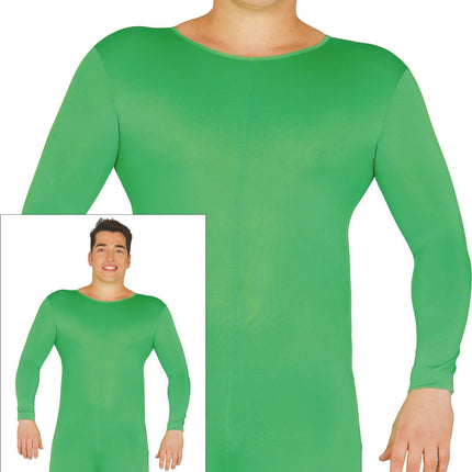 Traje Segunda Piel Verde Hombre