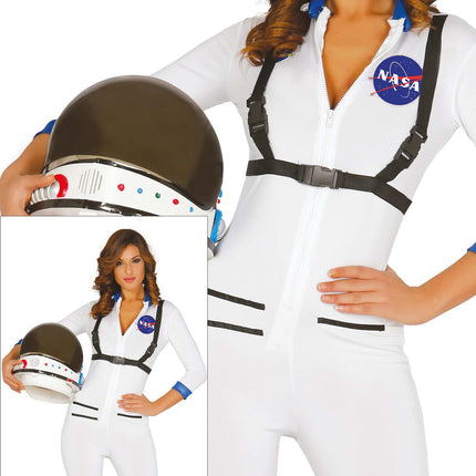 Traje de astronauta para mujer