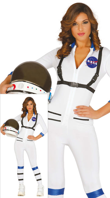 Traje de astronauta para mujer