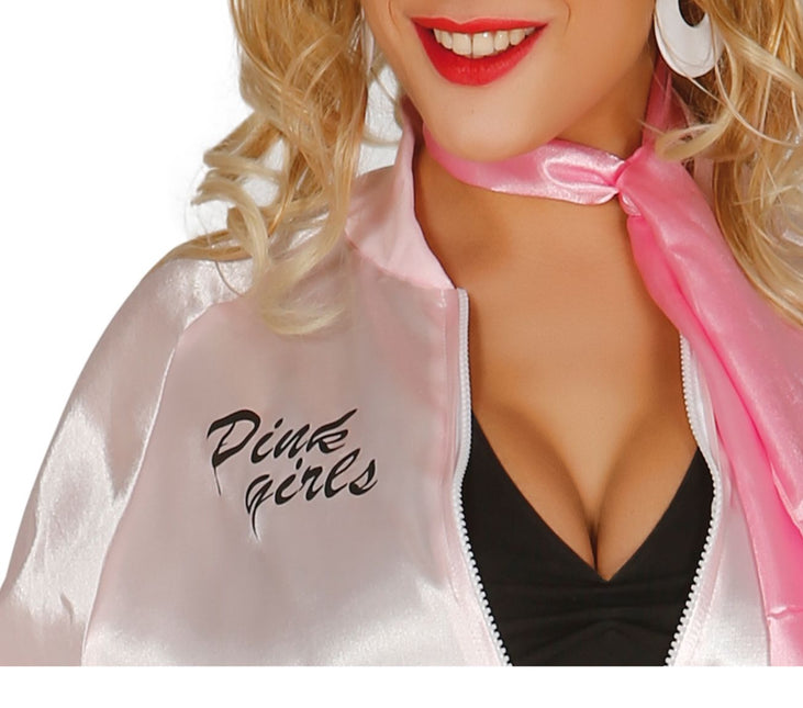 Chaqueta Grease Rosa Niñas