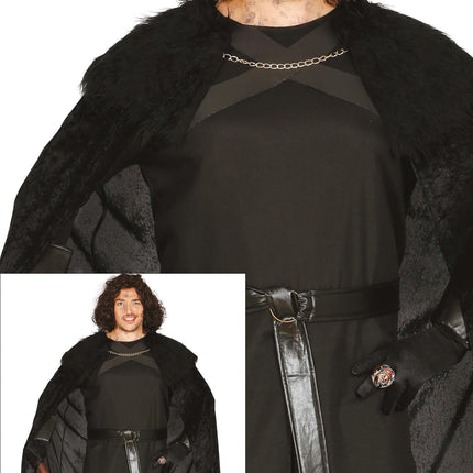 Traje Medieval Líder Negro