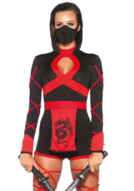 Traje Ninja Señoras Body Leg Avenue