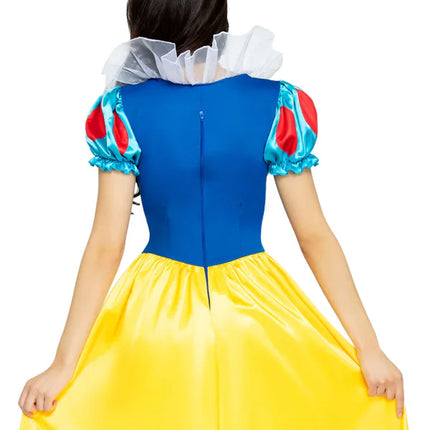 Snow White Vestido Azul Amarillo Señoras Leg Avenue