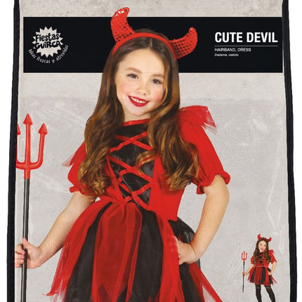 Disfraz Halloween Niña Diablo Niña