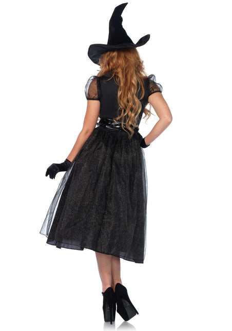 Vestido Halloween Señoras Bruja Leg Avenue