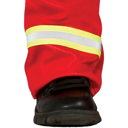 Traje de Bombero Niño Rojo