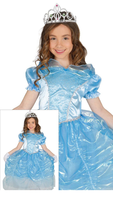 Vestido Princesas Azul Niño