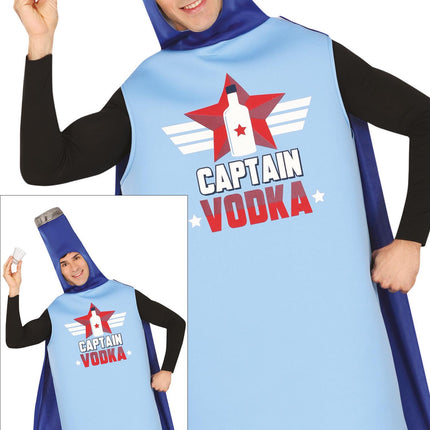 Disfraz de Capitán Vodka Hombre