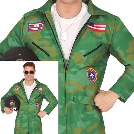 Traje de piloto Green Men