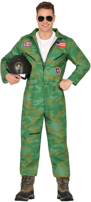 Traje de piloto Green Men