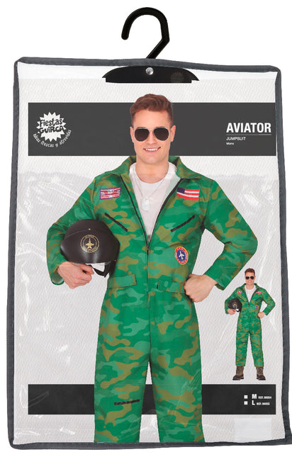 Traje de piloto Green Men