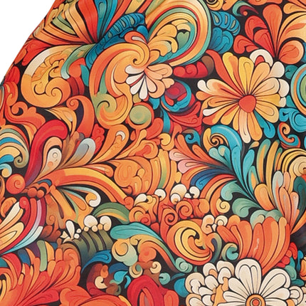 Vestido años 70 Flor de mujer