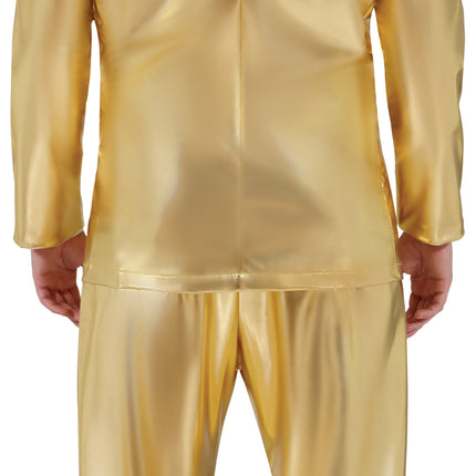 Traje dorado para hombre