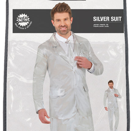 Traje Plata Hombre