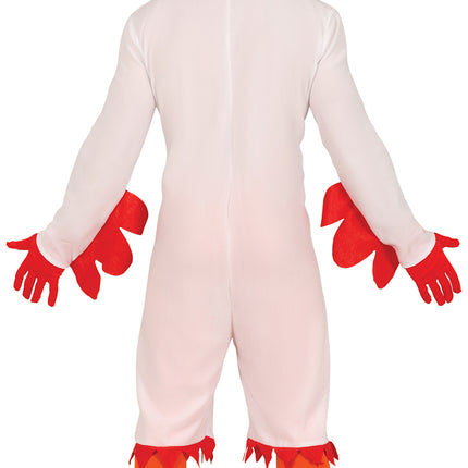 Traje de pollo Hombres