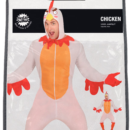 Traje de pollo Hombres