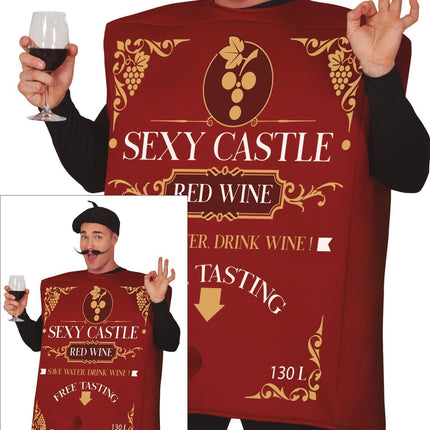 Disfraz de Traje de Vino para Hombre