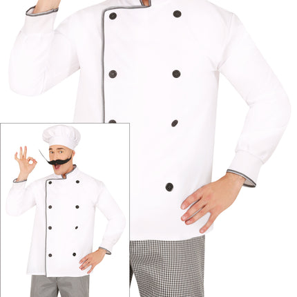 Disfraz de Chef Blanco Hombre