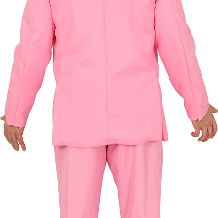 Traje rosa hombre