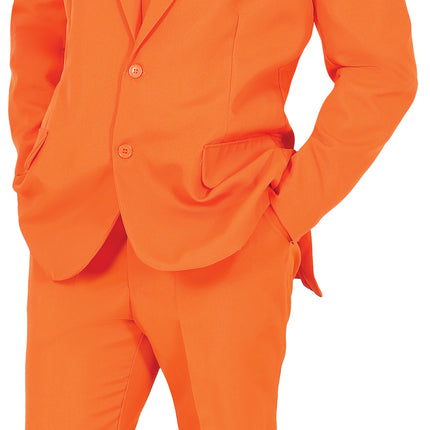 Traje Naranja Hombre