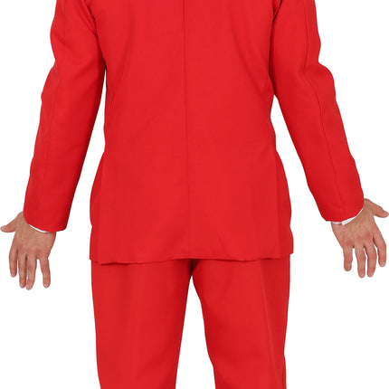 Traje Rojo Hombre