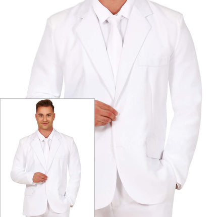 Traje Blanco Hombre