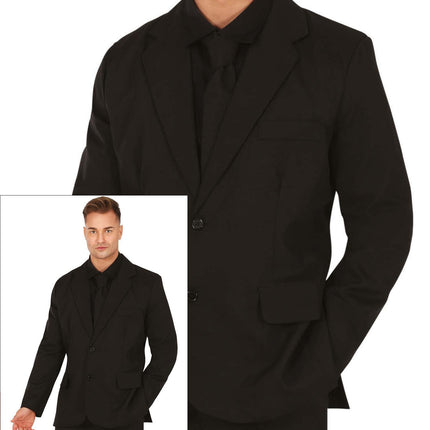 Traje Negro Hombre