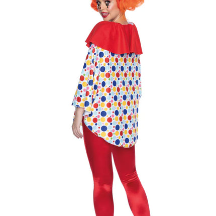 Traje de payaso de color Señoras Leg Avenue