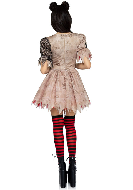 Vestido Halloween Señoras Voodoo Pop Leg Avenue