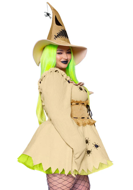 Vestido Halloween Señoras Bugged Out Baddie Leg Avenue