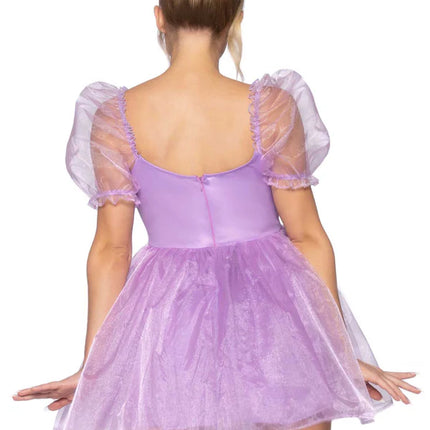 Vestido Princesas Morado Señoras Leg Avenue