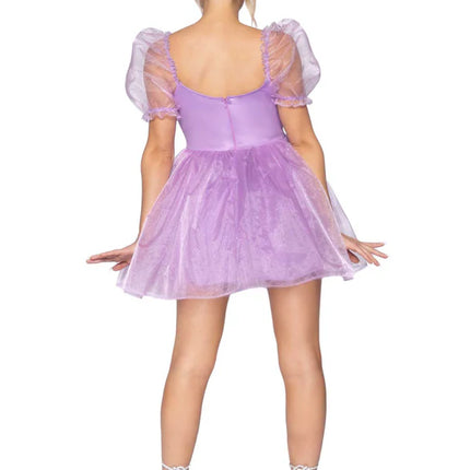 Vestido Princesas Morado Señoras Leg Avenue