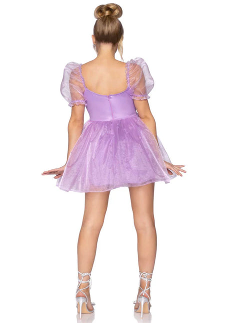 Vestido Princesas Morado Señoras Leg Avenue