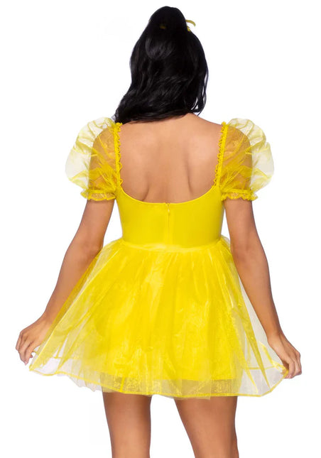 Vestido Princesas Amarillo Señoras Leg Avenue