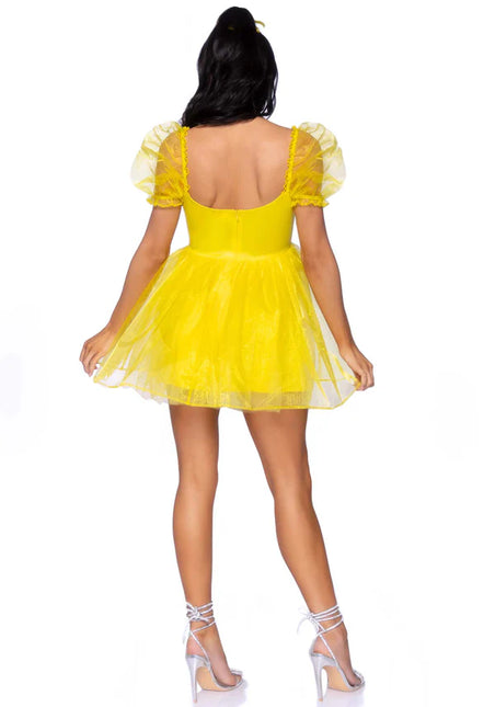 Vestido Princesas Amarillo Señoras Leg Avenue