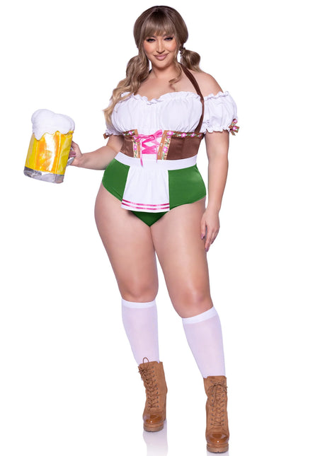 Disfraz Oktoberfest Señoras Body Coqueta Fraulein Leg Avenue