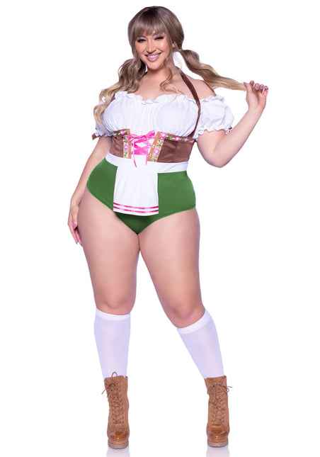 Disfraz Oktoberfest Señoras Body Coqueta Fraulein Leg Avenue