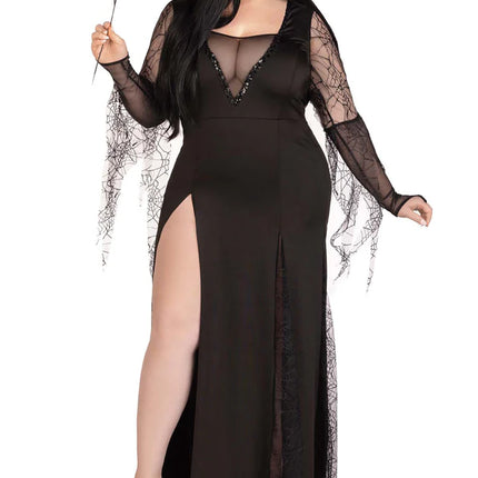 Vestido Morticia Señoras Leg Avenue